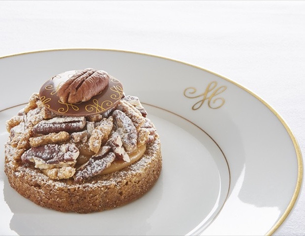 Tartelette pomme caramel pécan