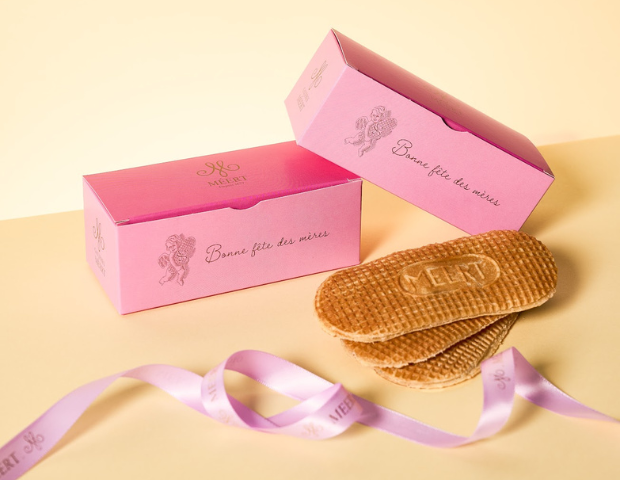 Gaufres with strawberry and yuzu (box of 6) - Mother's Day
