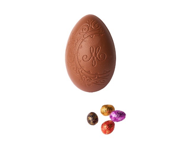 Milk chocolate filled egg (150g)