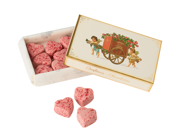 Chocolate tonka bonbons & raspberry (box of 12)